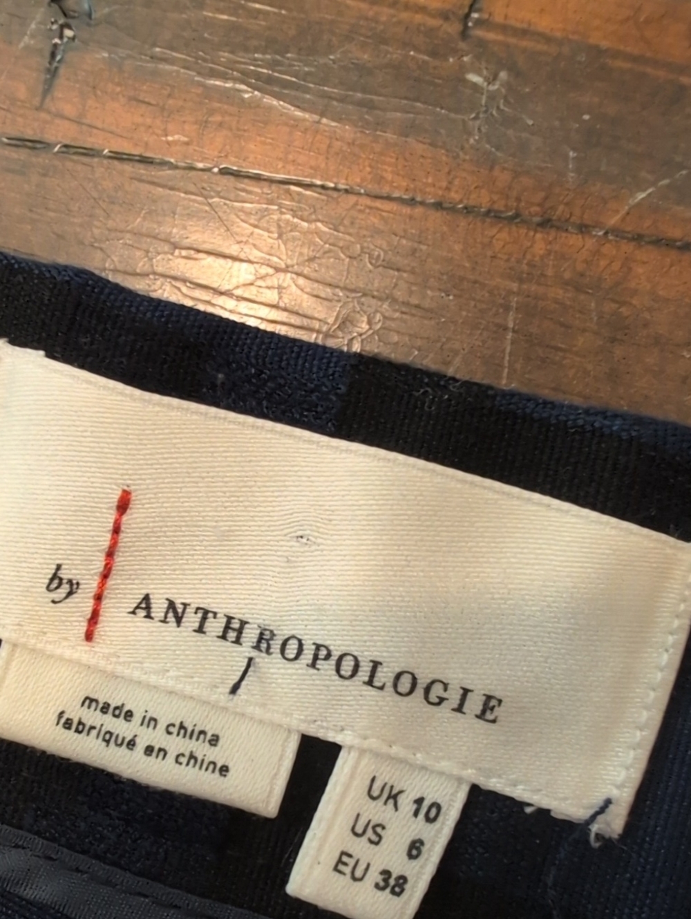 Anthropologie Wiley Windowpane Boot Cut Trousers - Picture 6 of 9